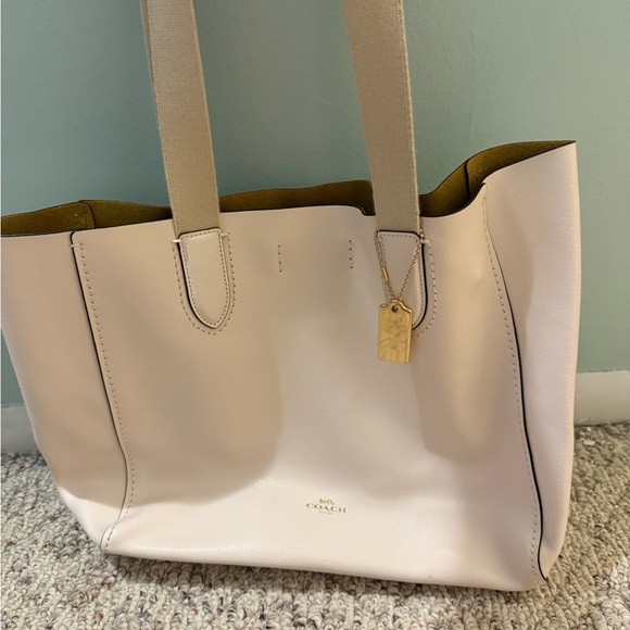 Coach Beige and Tan Tote Bag - Picture 1 of 5